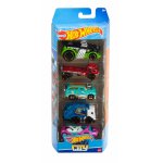 Set 5 masini Hot Wheels City