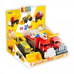 Set 3 vehicule de constructii Triple Trucks