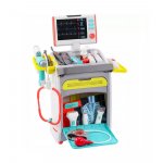 Set cabinet medical educational 10in1 cu panou EKG/radiografie ,sunete si lumini Little Doctor