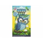Mozaic cu margele Dezlipeste si lipeste Bead Art bufnita A5