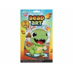 Mozaic cu margele Dezlipeste si lipeste Bead Art dinozaur A5