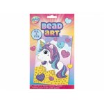 Mozaic cu margele Dezlipeste si lipeste Bead Art unicorn A5
