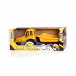 Tractor cu remorca in cutie Lux Yellow