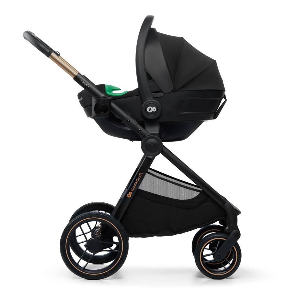 Carucior 2 in 1 Kinderkraft Nea 2.0 Midnight Black - 2 | YEO