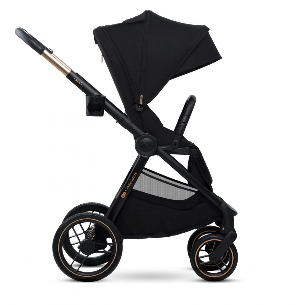 Carucior 2 in 1 Kinderkraft Nea 2.0 Midnight Black - 5