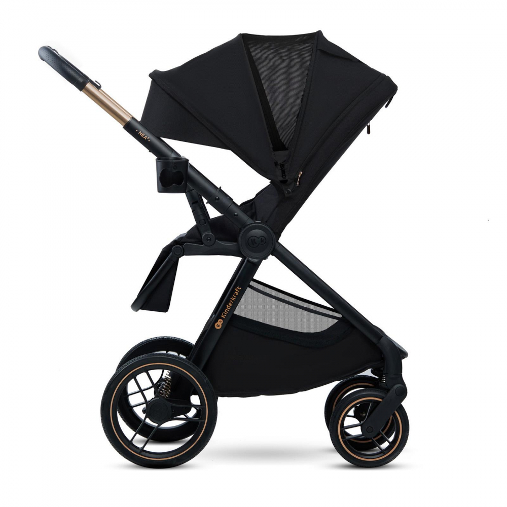 Carucior 2 in 1 Kinderkraft Nea 2.0 Midnight Black - 7