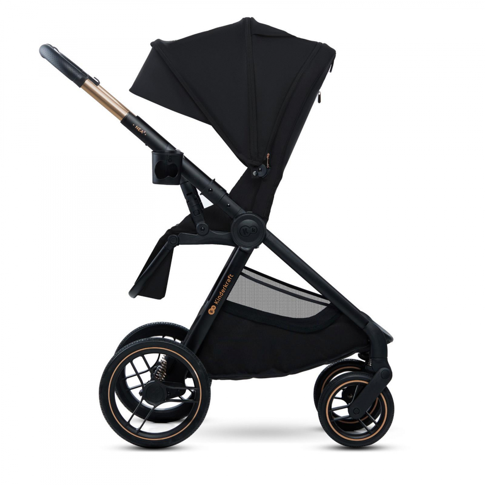 Carucior 2 in 1 Kinderkraft Nea 2.0 Midnight Black - 8