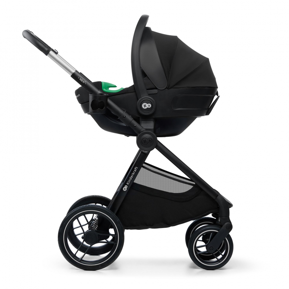 Carucior 2 in 1 Kinderkraft Nea 2.0 Platinium Grey - 3 | YEO