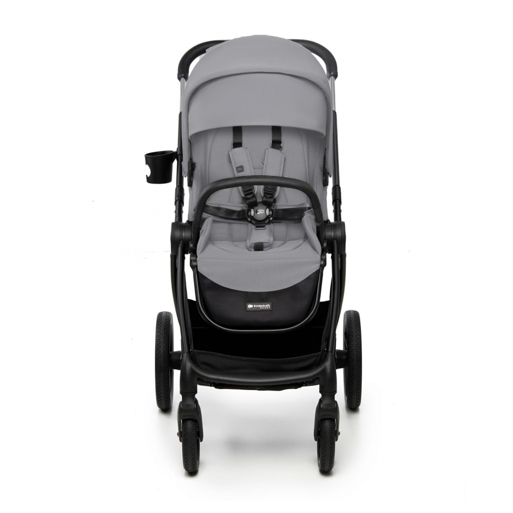 Carucior 2 in 1 Kinderkraft Nea 2.0 Platinium Grey - 5