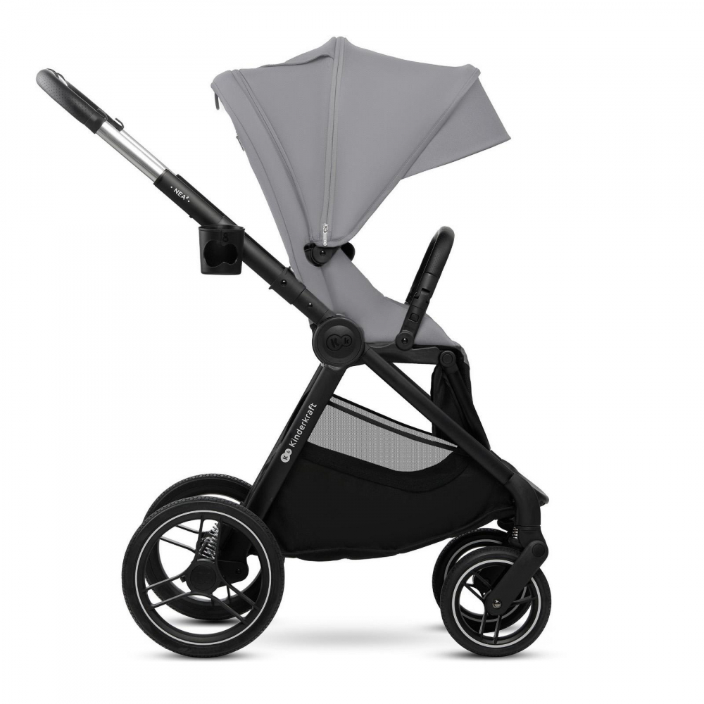 Carucior 2 in 1 Kinderkraft Nea 2.0 Platinium Grey - 6