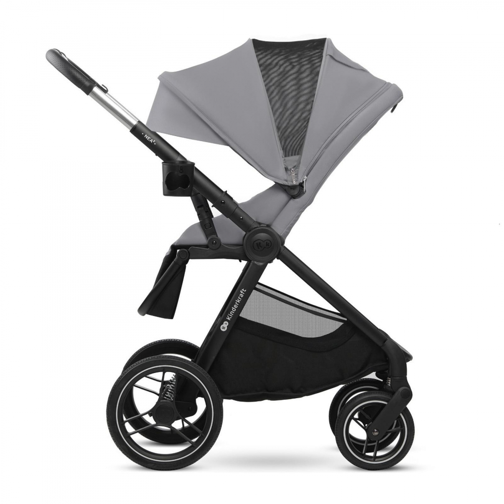 Carucior 2 in 1 Kinderkraft Nea 2.0 Platinium Grey - 8