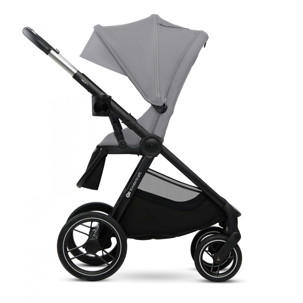Carucior 2 in 1 Kinderkraft Nea 2.0 Platinium Grey - 9