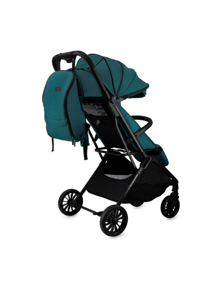 Carucior sport 0-22 kg auto-folding Momi Andrea turquoise - 4