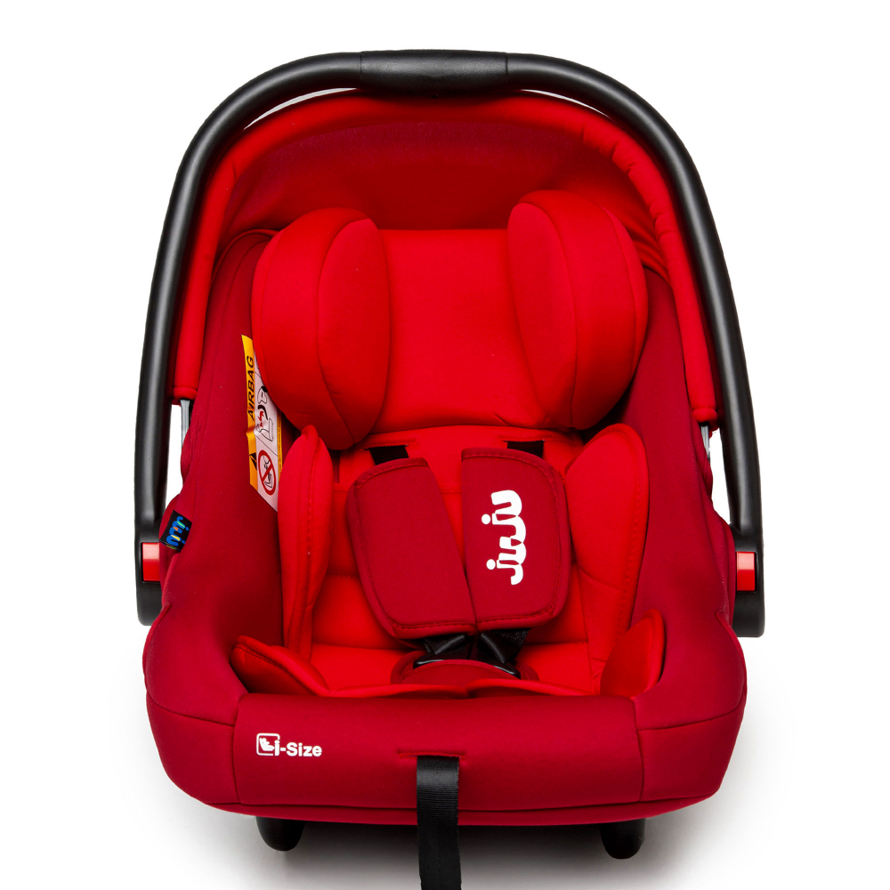 Cos auto Juju Baby Boo i-Size rosu-bordo