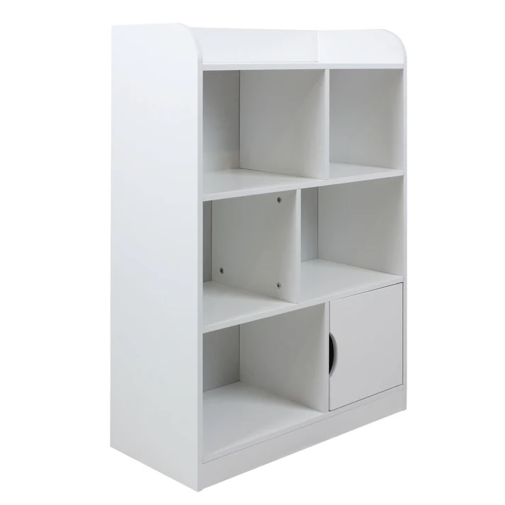 Dulap organizator cu 4 nivele pentru jucarii si carti Ginger Home Alb - 5