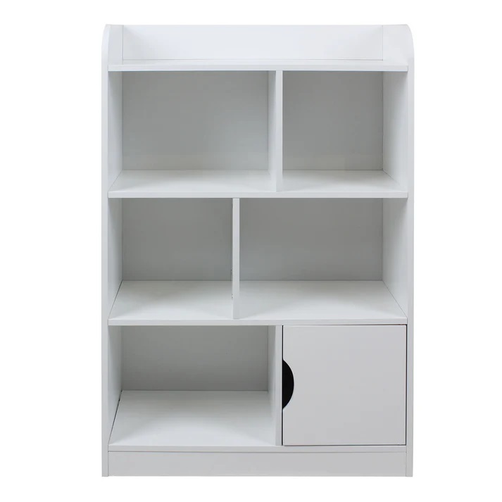 Dulap organizator cu 4 nivele pentru jucarii si carti Ginger Home Alb - 6