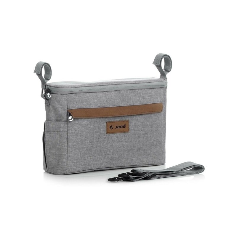 Geanta pentru scutece si organizator carucior Jane 32 x 10 x 21 cm Dim Grey - 1