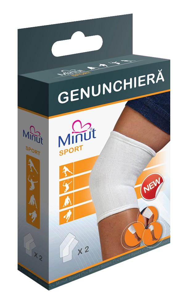 Genunchiera elastica Minut 2 bucati marimea M - 1 | YEO