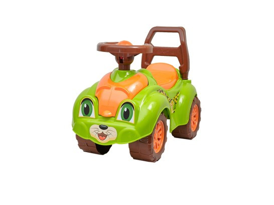 Masinuta fara pedale ride-on cu claxon tigru verde TechnoK - 3 | YEO