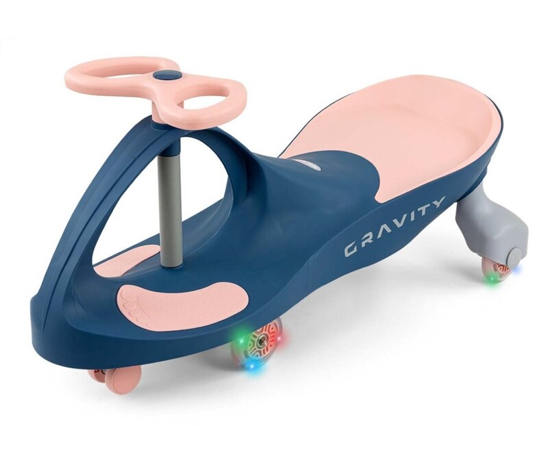 Masinuta ride-on gravitationala Navy Pink Milly Mally - 9