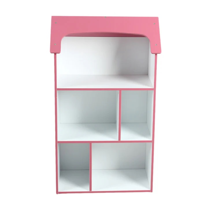 Organizator casuta din lemn Ginger Home pentru jucarii si carti Super Girl - 1