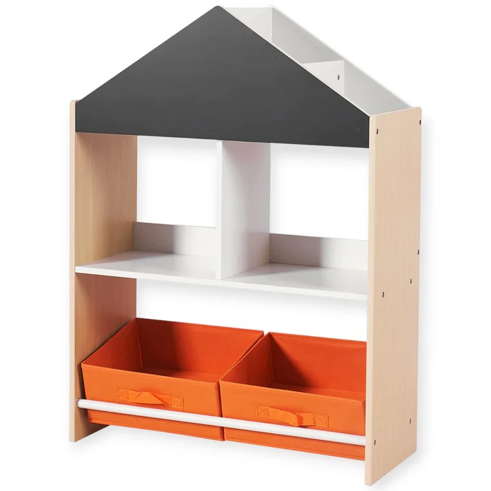 Organizator din lemn pentru jucarii si carti Ginger Home Wood - 5