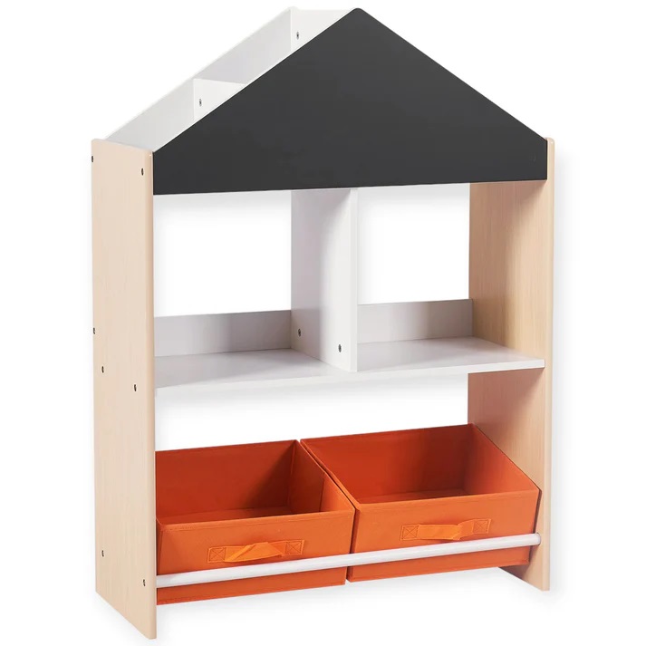 Organizator din lemn pentru jucarii si carti Ginger Home Wood - 6