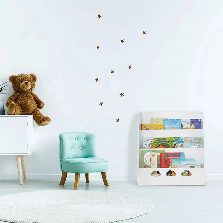 Organizator pentru carti si reviste Ginger Home Cloud White - 6