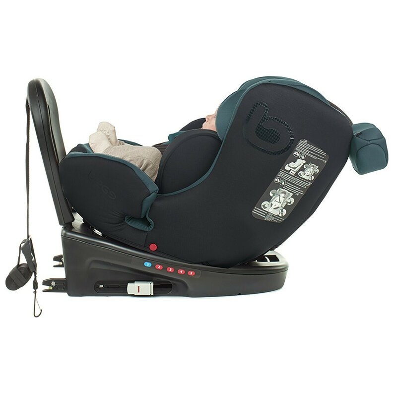 Scaun auto Be Cool Easy I-Size rotativ 40 - 150 cm cu isofix Antracita - 2