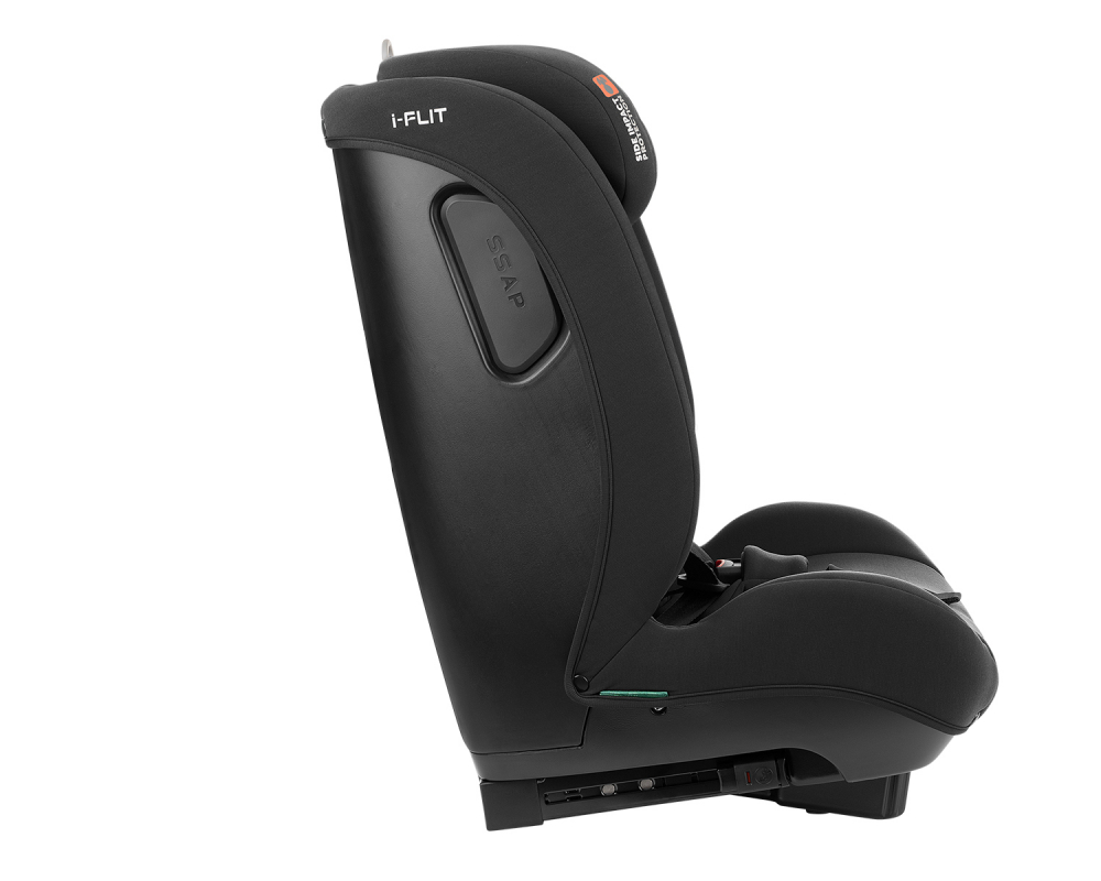 Scaun auto cu isofix KikkaBoo 76-150 cm i-Flit i-SIZE Black - 2