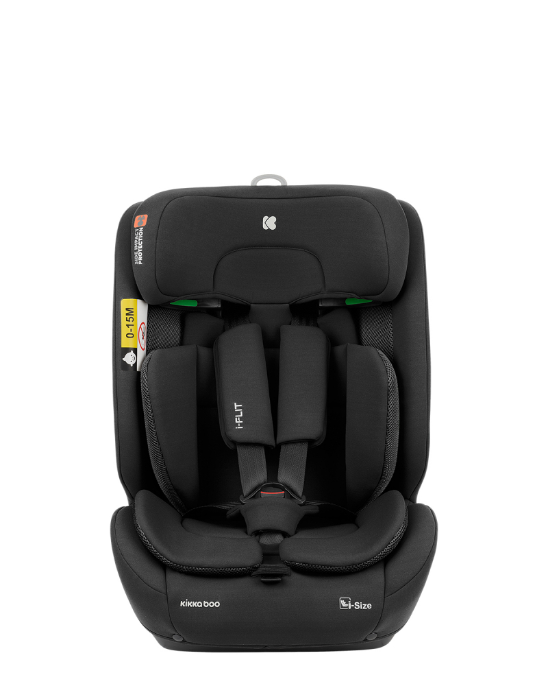 Scaun auto cu isofix KikkaBoo 76-150 cm i-Flit i-SIZE Black - 3