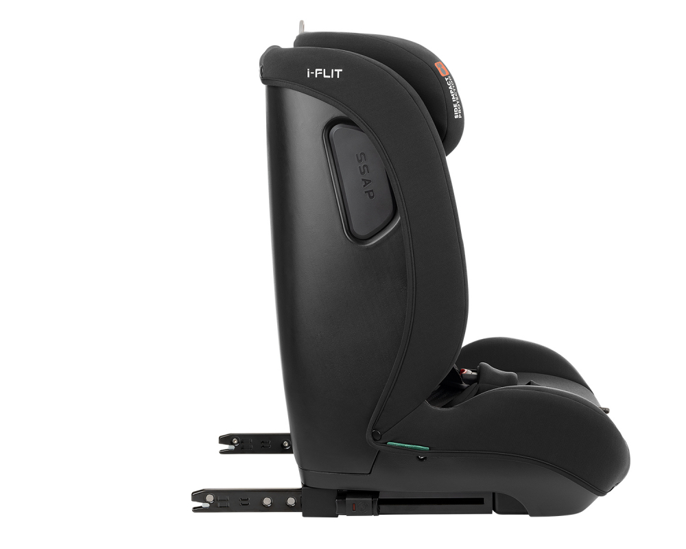 Scaun auto cu isofix KikkaBoo 76-150 cm i-Flit i-SIZE Black - 4