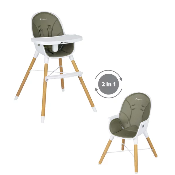 Scaun de masa 2 in 1 Bebeconfort Avista mineral green - 1 | YEO