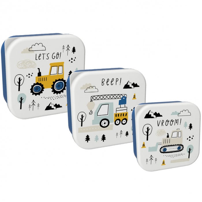 Set 3 cutii pentru alimente vehicule