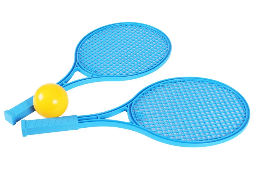 Set rachete de tenis cu minge TechnoK albastru