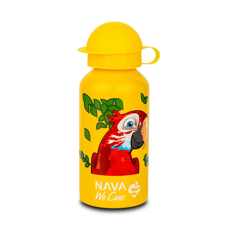 Sticla termoizolanta Nava We care 400 ml galben