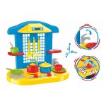Bucatarie pentru copii Technok cu 18 accesorii multicolor