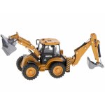 Buldoexcavator metalic cu brate mobile scara 1:50