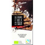 Ciocolata cu lapte si orez expandat bio 70g Meybona