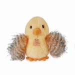 Jucarie moale din plus Pui 15 cm galben