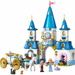 Lego Disney castelul si caleasca Cenusaresei