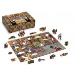 Puzzle din lemn Magazinul de jucarii 200 piese