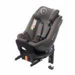 Scaun auto Jane Iflow I-Size rotire 360 grade 40-105 cm cu isofix si picior stabilizator Matt Gray