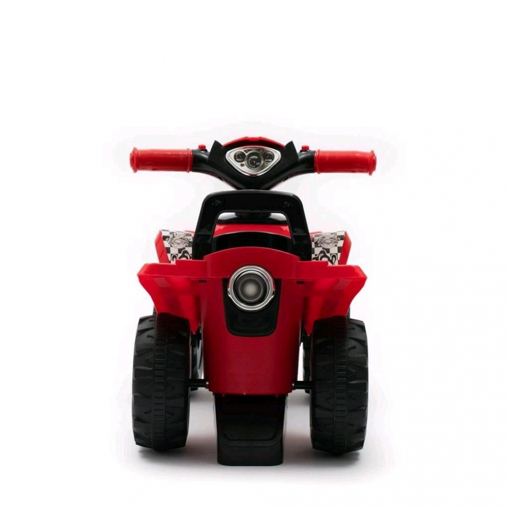 ATV fara pedale cu muzica si lumini,manere ergonomice,spatiu de depozitare,sistem anti-rasturnare, roti rezistente, de la 12 luni sau maxim 23 kg Super ATV Pink - 8