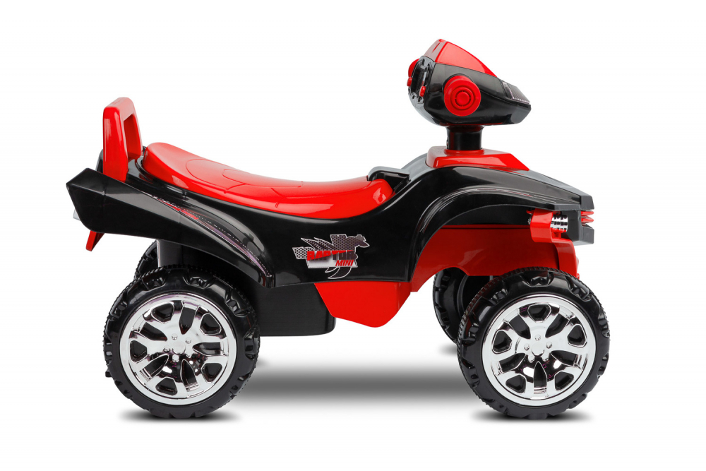 Atv ride-on fara pedale cu sunete, lumini si spatiu de depozitare Toyz Mini Raptor Red - 8