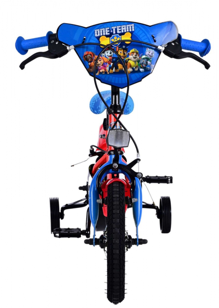 Bicicleta EL Paw Patrol Core 12 inch roti din cauciuc gonflabile, roti ajutatoare, scaun si ghidon ajustabile - 6
