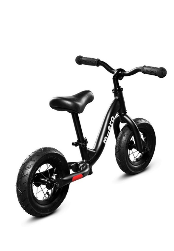 Bicicleta Micro Balance Bike Black cu sezut reglabil, cadru din aluminiu, greutate 4.5 kg, sustine 20 kg - 3 | YEO