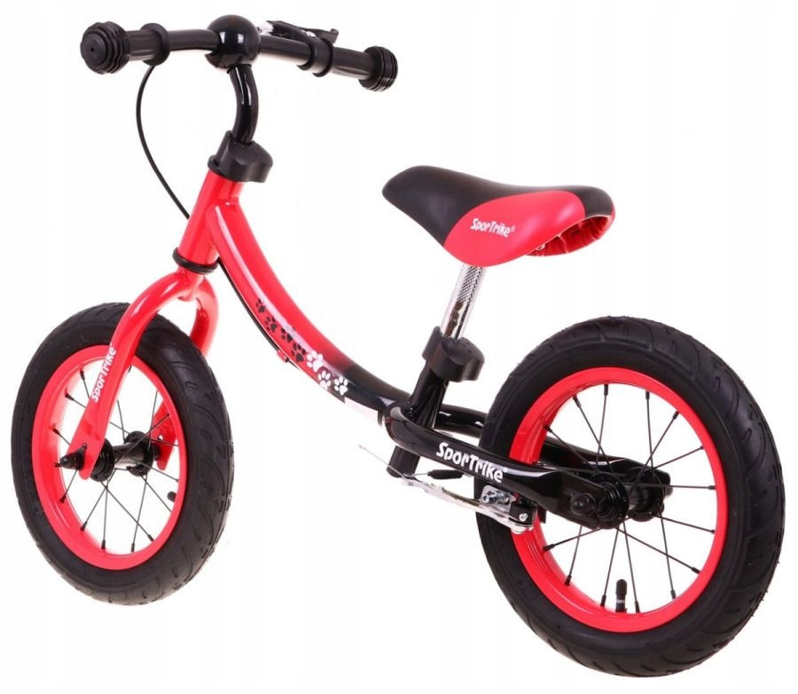 Bicicleta rosie fara pedale cu cadru reversibil Boomerang WB-06 - 1 | YEO