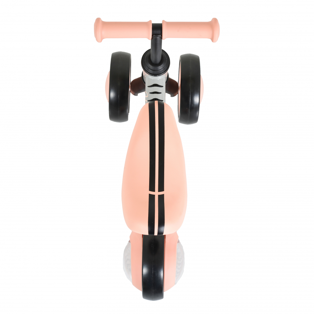 Bicicleta fara pedale cu lumini si inaltime sezut reglabila Byox Mini Wee Pink - 3