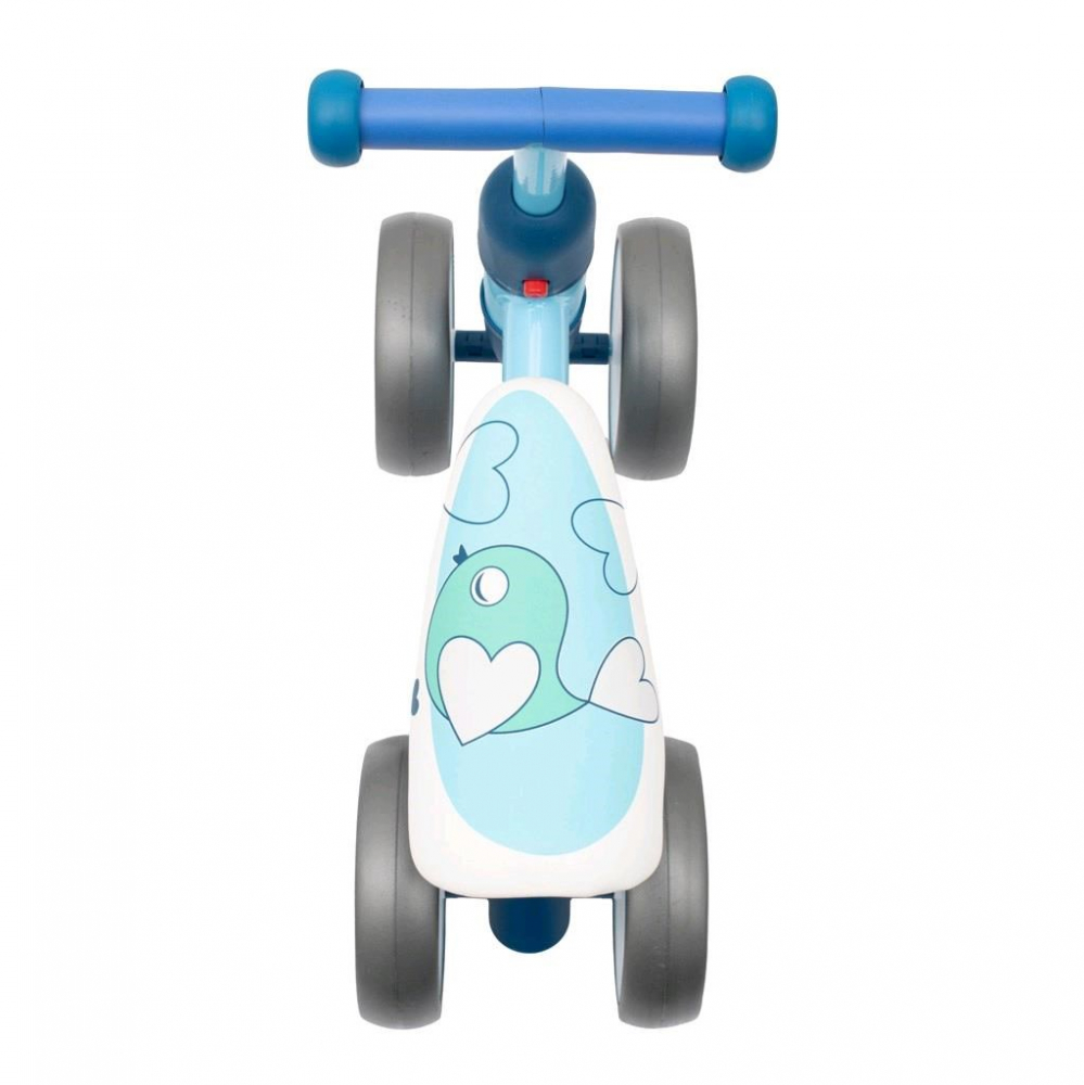 Bicicleta fara pedale cu roti duble din spuma Blue Fruits - 3 | YEO